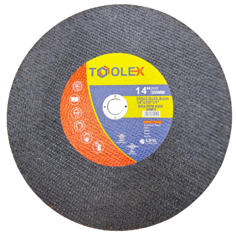 Toolex 355mm 14"cut off wheel metal