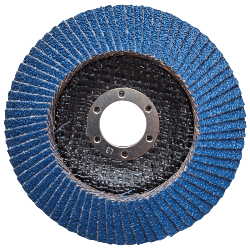 Zirconia buffing wheel blue colour